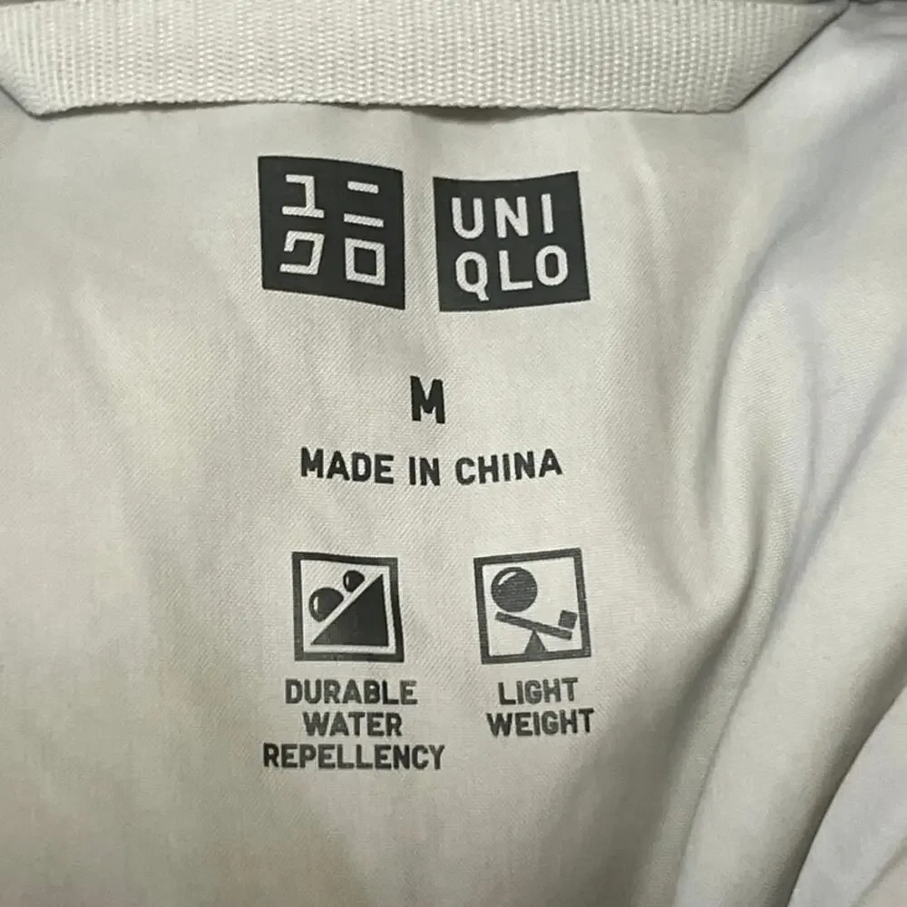 Uniqlo gray silver